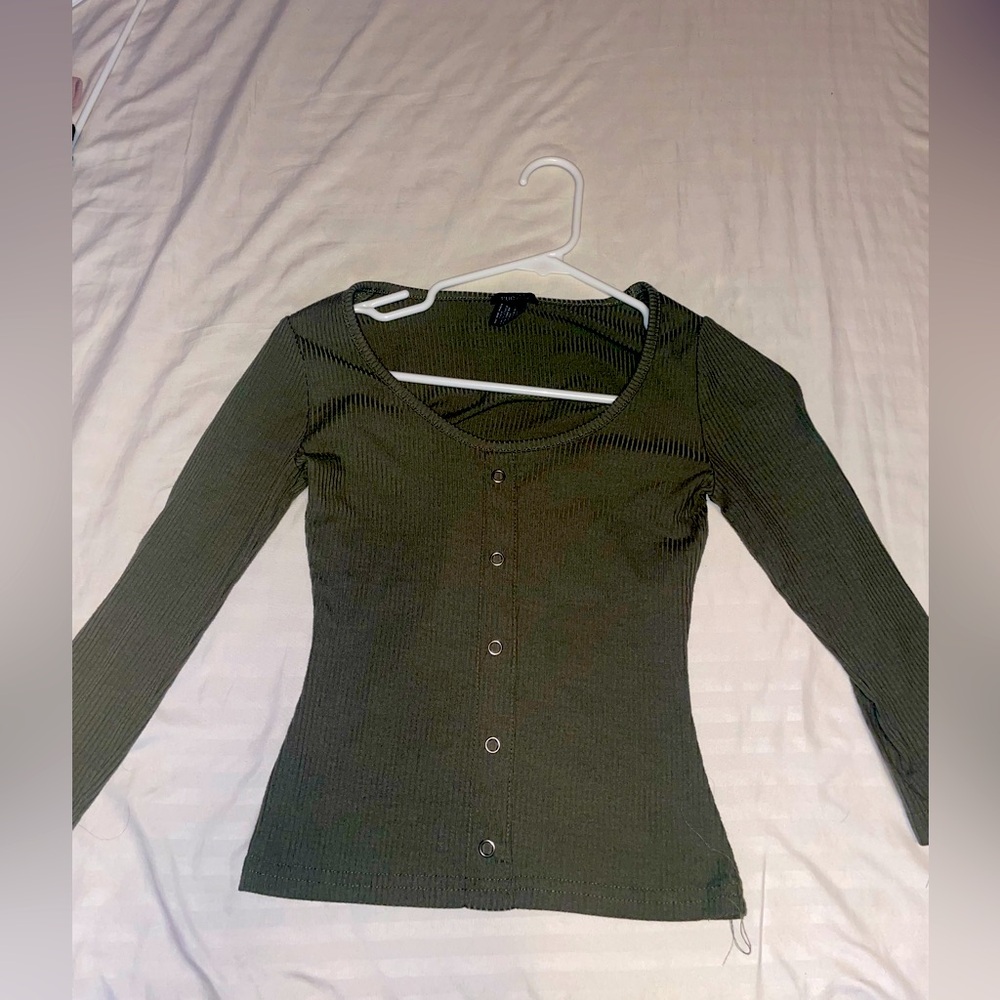 Green Forever 21 top